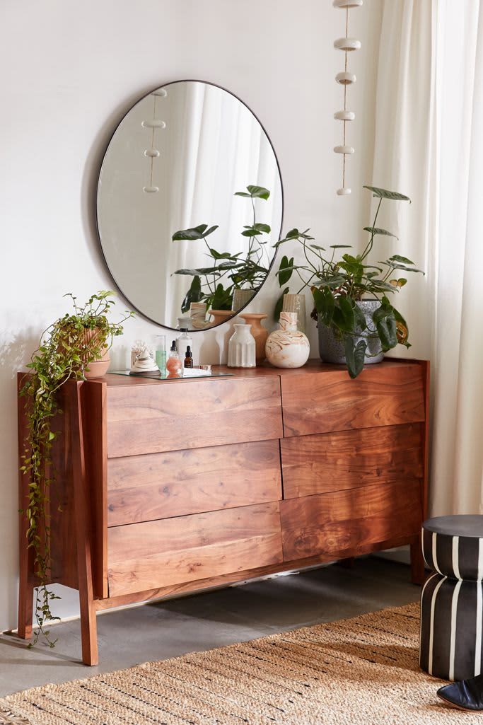 Urban Outfitters Fall 2020 Furniture Collections Apartment Therapy   Akina 6 Drawer Dresser Uo